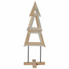 Juletre med stativ Brun 120 cm Heltre teak