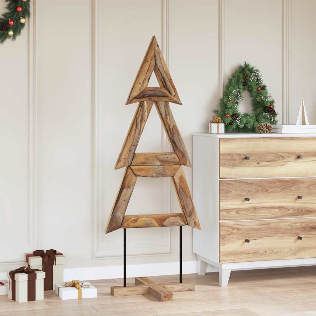 Juletre med stativ Brun 149,5 cm Heltre teak