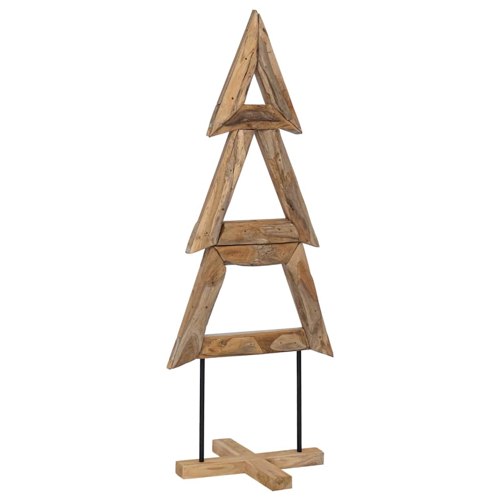 Juletre med stativ Brun 150 cm Heltre teak