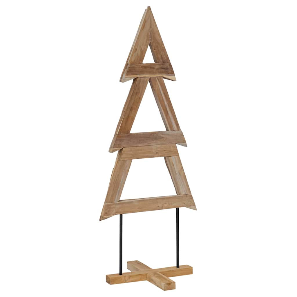 Juletre med stativ Brun 150 cm Heltre teak