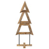 Juletre med stativ Brun 150 cm Heltre teak