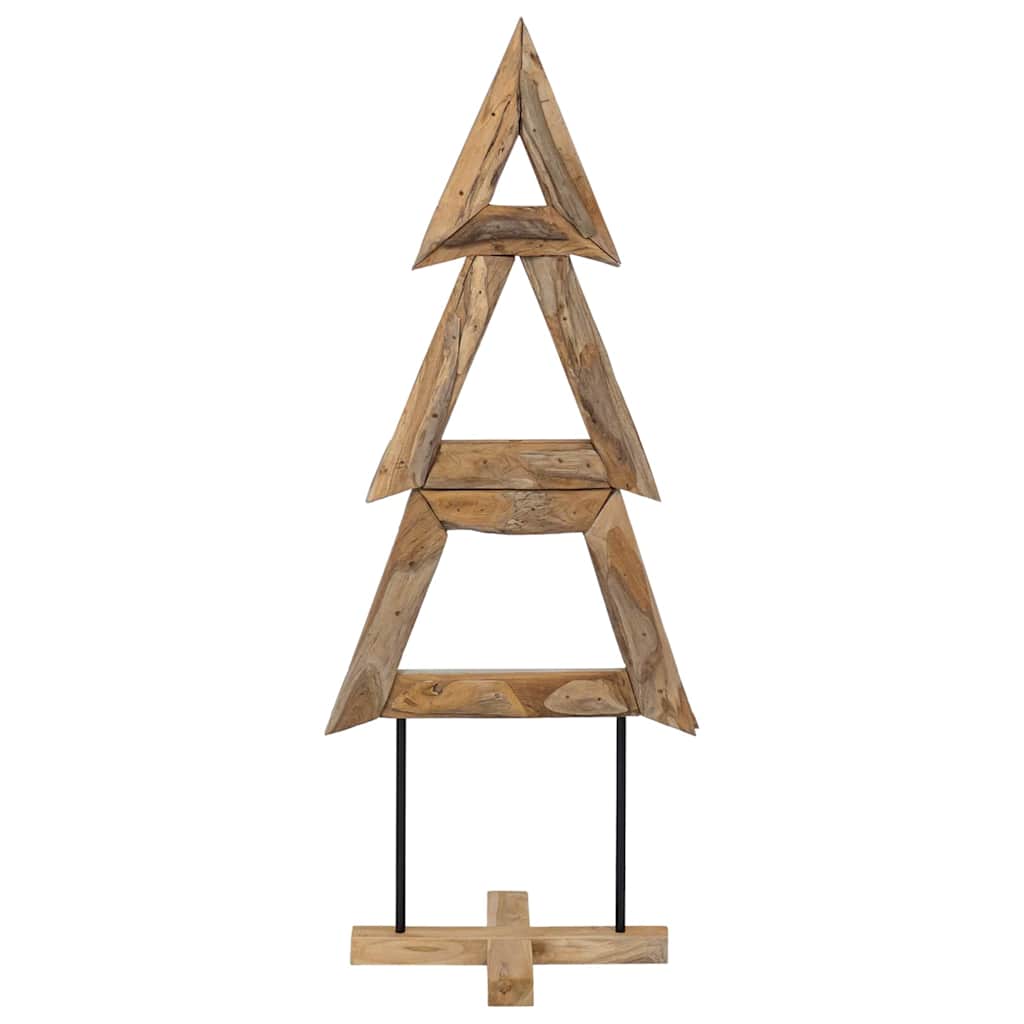 Juletre med stativ Brun 150 cm Heltre teak
