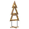 Juletre med stativ Brun 150 cm Heltre teak