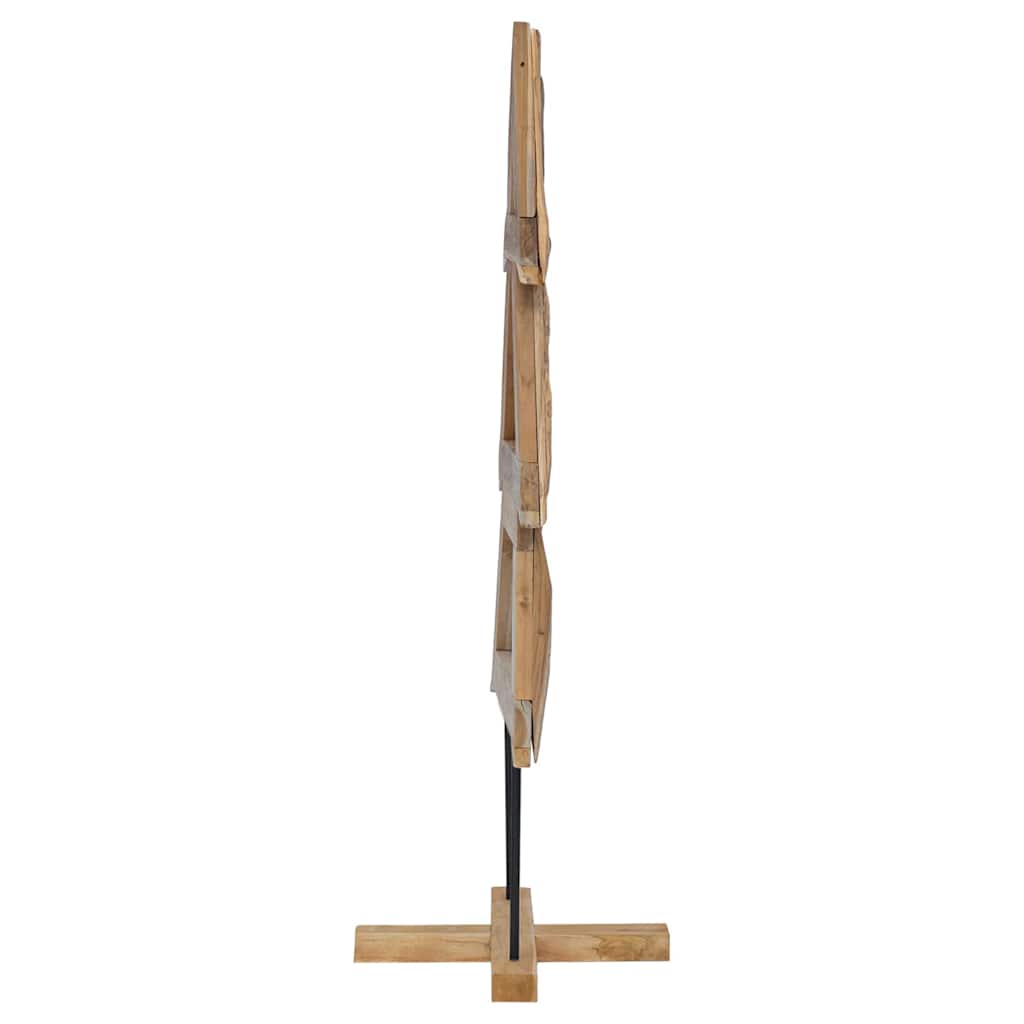 Juletre med stativ Brun 150 cm Heltre teak