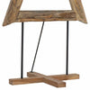 Juletre med stativ Brun 180 cm Heltre teak