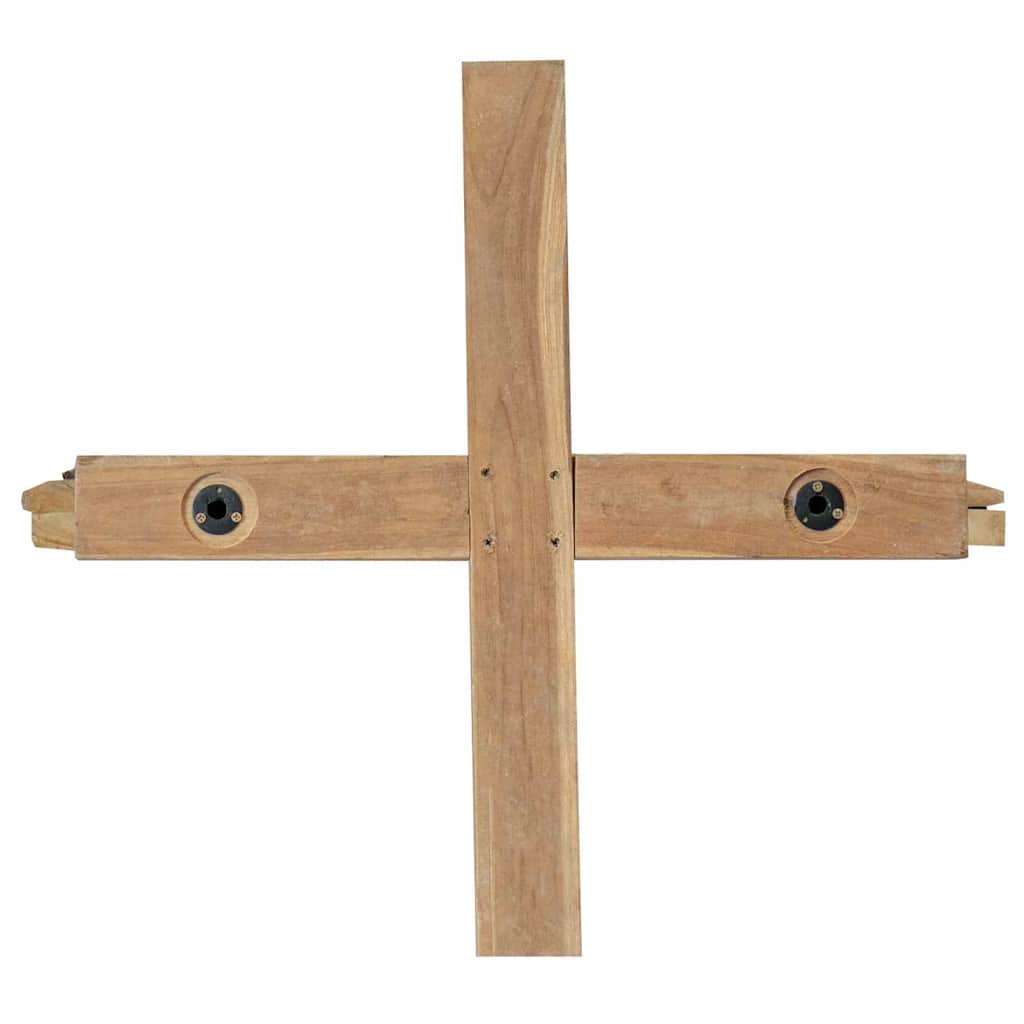 Juletre med stativ Brun 180 cm Heltre teak
