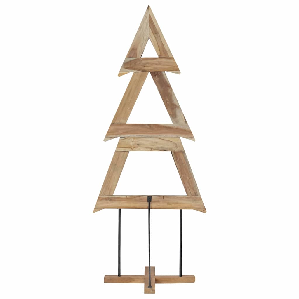 Juletre med stativ Brun 180 cm Heltre teak