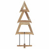 Juletre med stativ Brun 180 cm Heltre teak