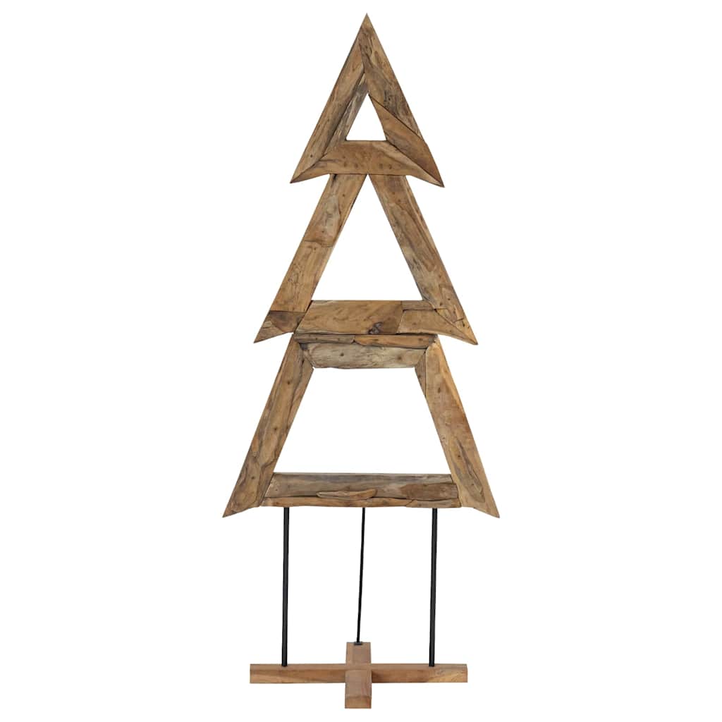 Juletre med stativ Brun 181 cm Heltre teak