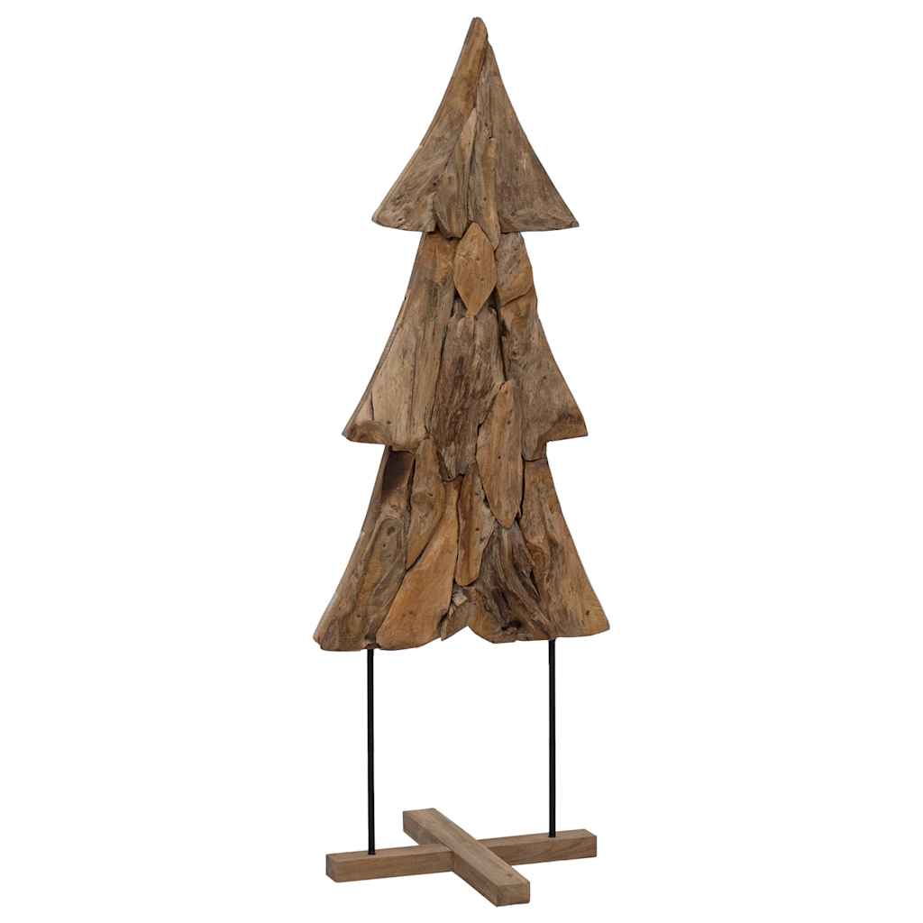 Juletre med stativ Brun 90 cm Heltre teak