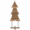 Juletre med stativ Brun 90 cm Heltre teak