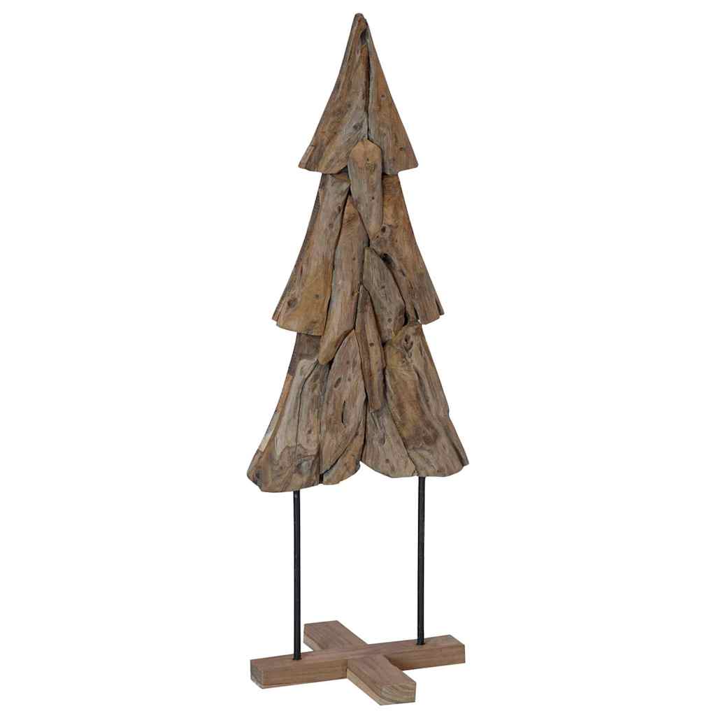 Juletre med stativ Brun 120 cm Heltre teak