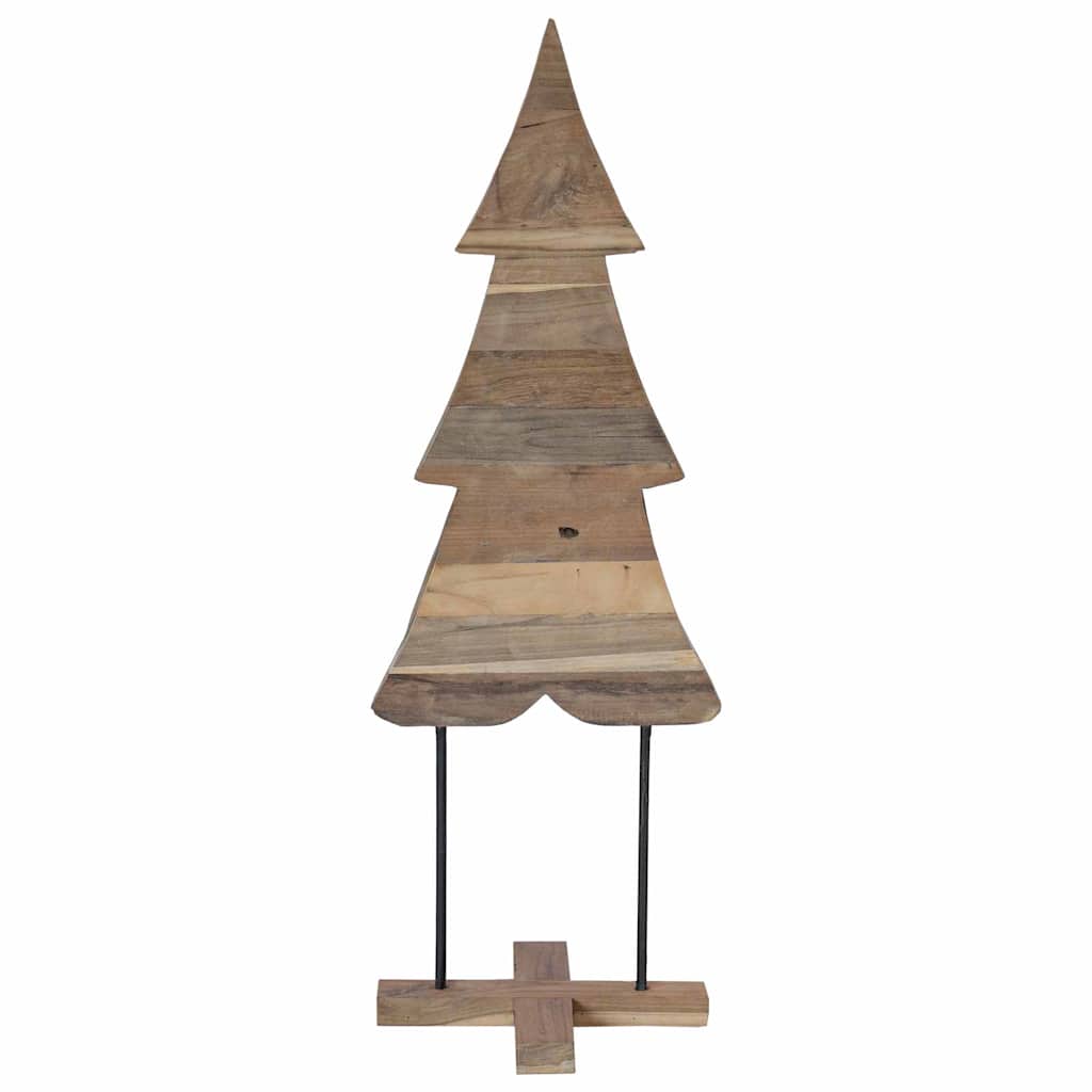 Juletre med stativ Brun 120 cm Heltre teak