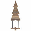 Juletre med stativ Brun 120 cm Heltre teak