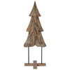 Juletre med stativ Brun 120 cm Heltre teak