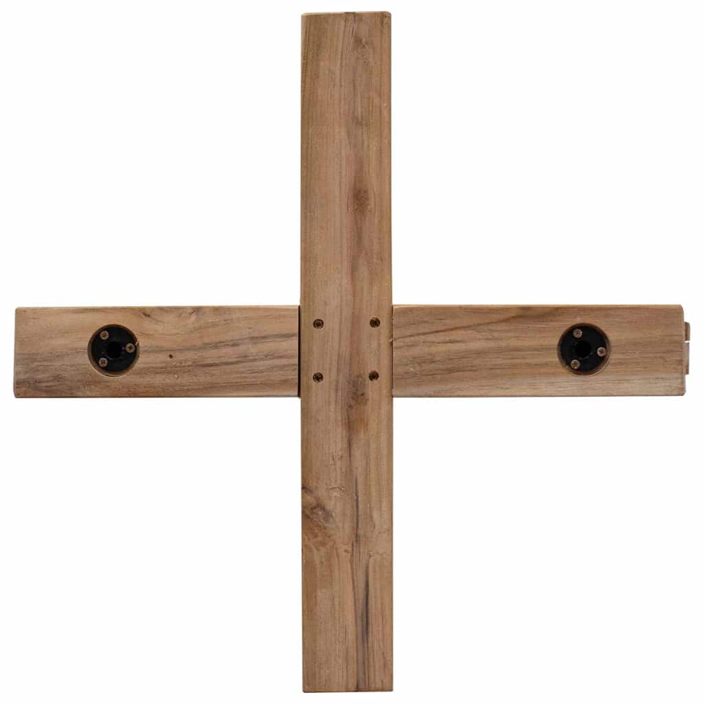 Juletre med stativ Brun 151 cm Heltre teak
