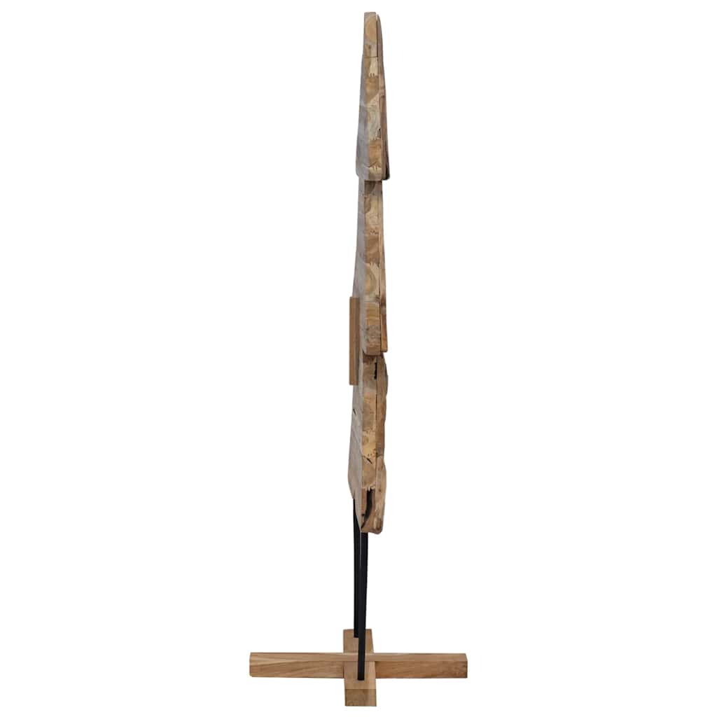 Juletre med stativ Brun 150 cm Heltre teak