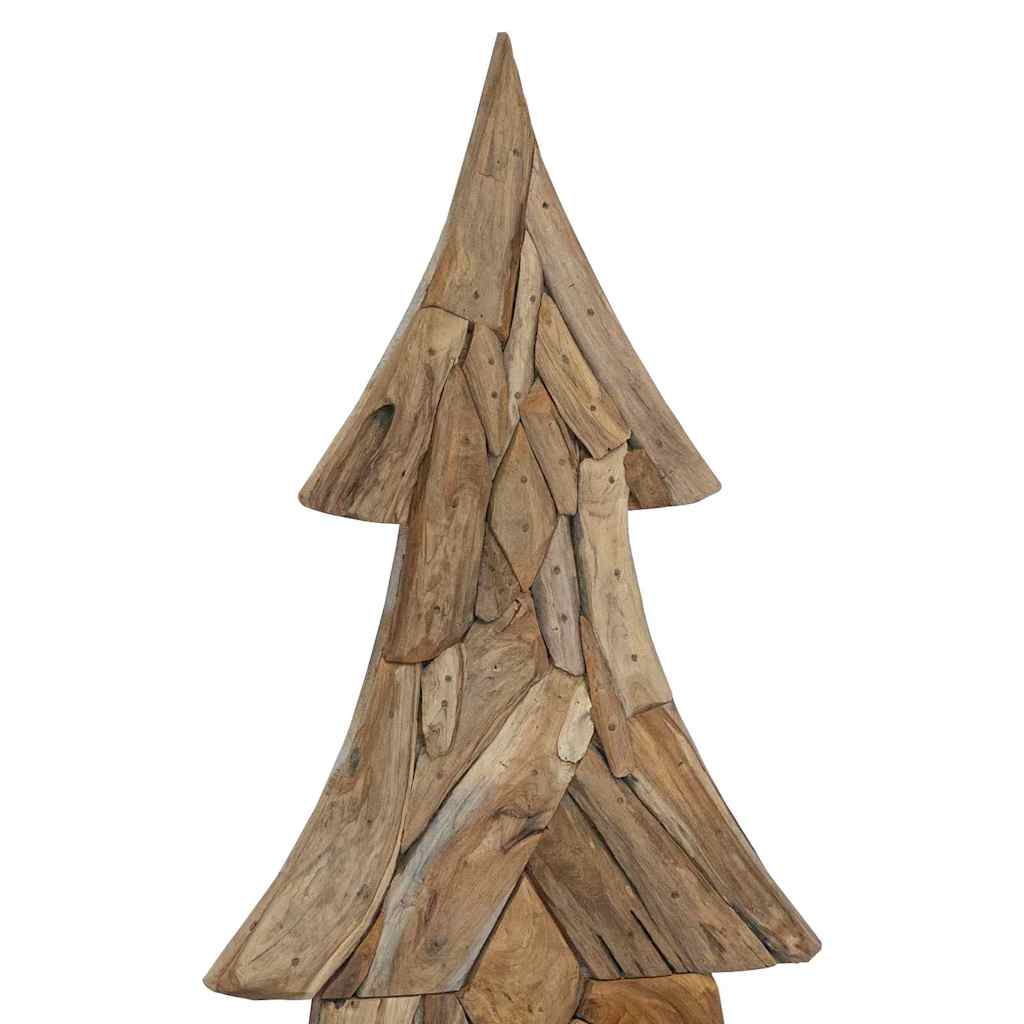 Juletre med stativ Brun 180 cm Heltre teak
