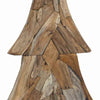 Juletre med stativ Brun 180 cm Heltre teak