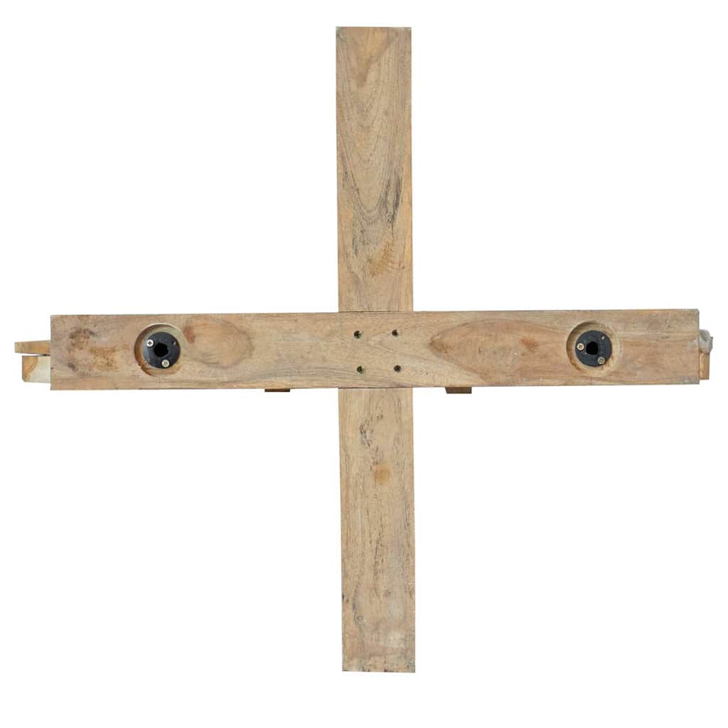 Juletre med stativ Brun 181,5 cm Heltre teak