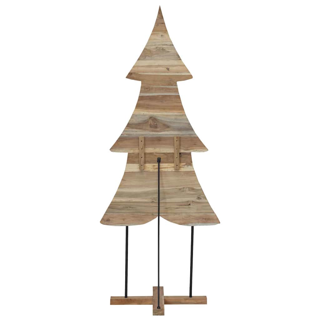 Juletre med stativ Brun 180 cm Heltre teak
