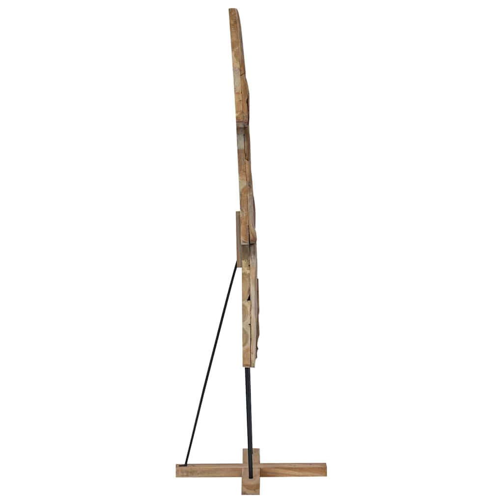 Juletre med stativ Brun 180 cm Heltre teak