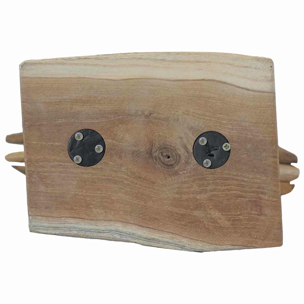 Juletre Stjerne Brun 30 x 5 x 45 cm Massivt Teaktre