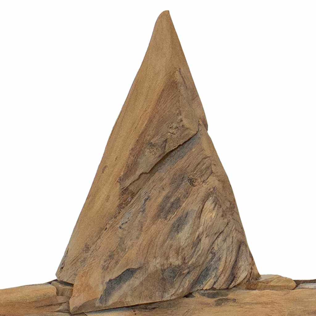 Juletre Stjerne Brun 43,5 x 13,5 x 59 cm Massivt Teaktre