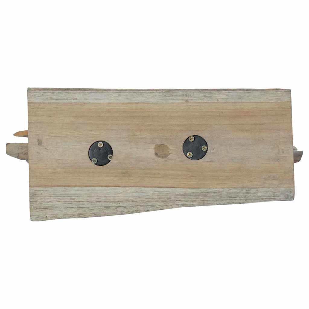 Juletre Stjerne Brun 43,5 x 13,5 x 59 cm Massivt Teaktre
