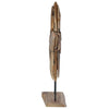 Juletre Stjerne Brun 60 x 5 x 75 cm Massivt Teaktre