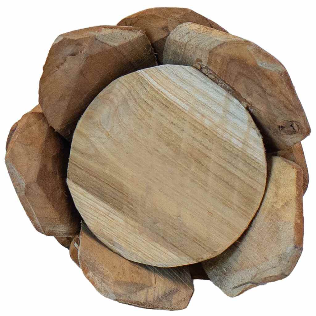 Juletre med stativ Brun 51 cm Heltre teak