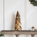 Juletre med stativ Brun 51 cm Heltre teak