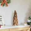 Juletre med stativ Brun 50 cm Heltre teak