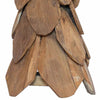 Juletre med stativ Brun 80 cm Heltre teak