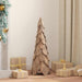 Juletre med stativ Brun 80 cm Heltre teak
