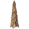 Juletre med stativ Brun 80 cm Heltre teak