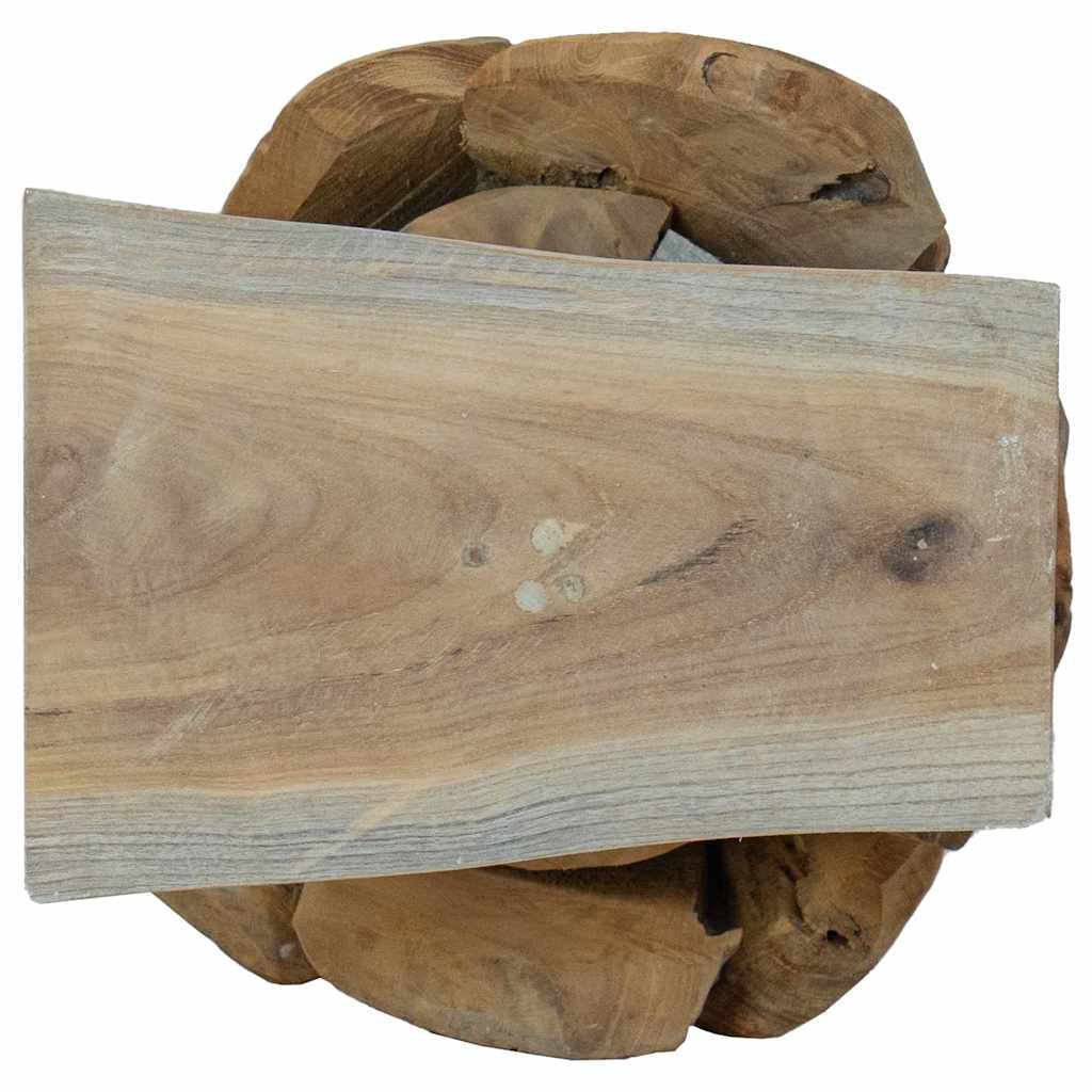 Juletre med stativ Brun 61 cm Heltre teak