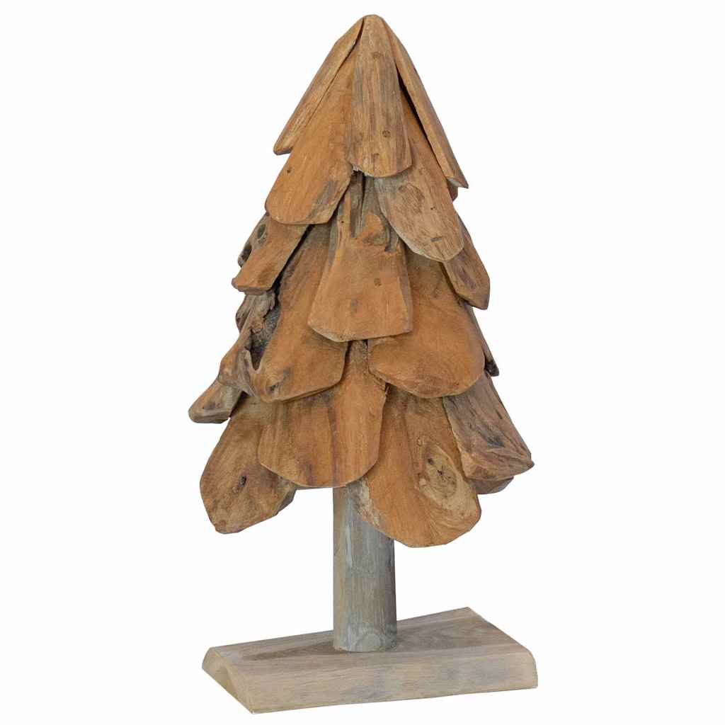 Juletre med stativ Brun 60 cm Heltre teak