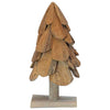 Juletre med stativ Brun 60 cm Heltre teak