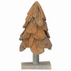 Juletre med stativ Brun 60 cm Heltre teak