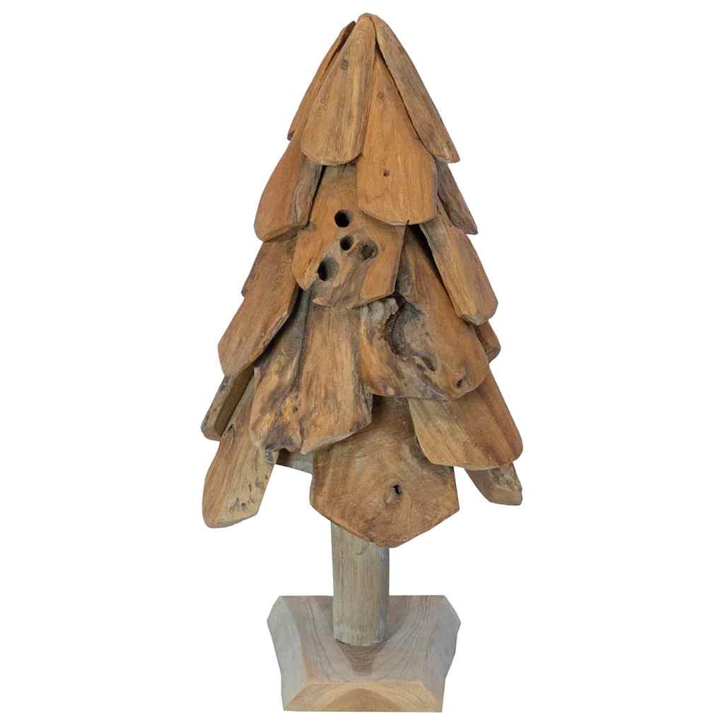 Juletre med stativ Brun 60 cm Heltre teak