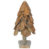 Juletre med stativ Brun 60 cm Heltre teak