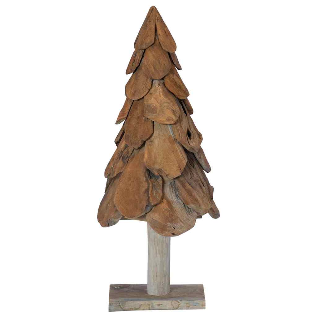 Juletre med stativ Brun 90 cm Heltre teak