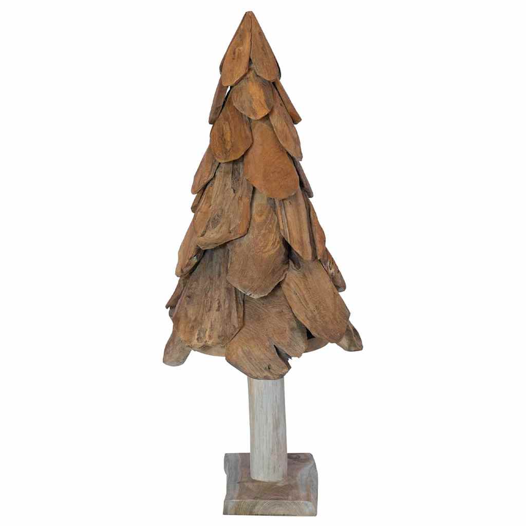 Juletre med stativ Brun 90 cm Heltre teak