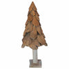 Juletre med stativ Brun 90 cm Heltre teak