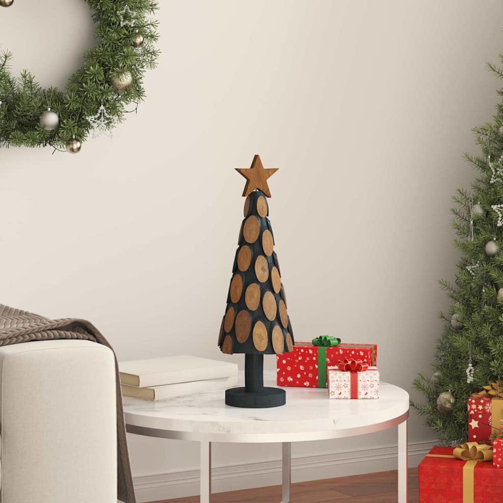 Juletre med stativ Brun 61 cm Heltre teak