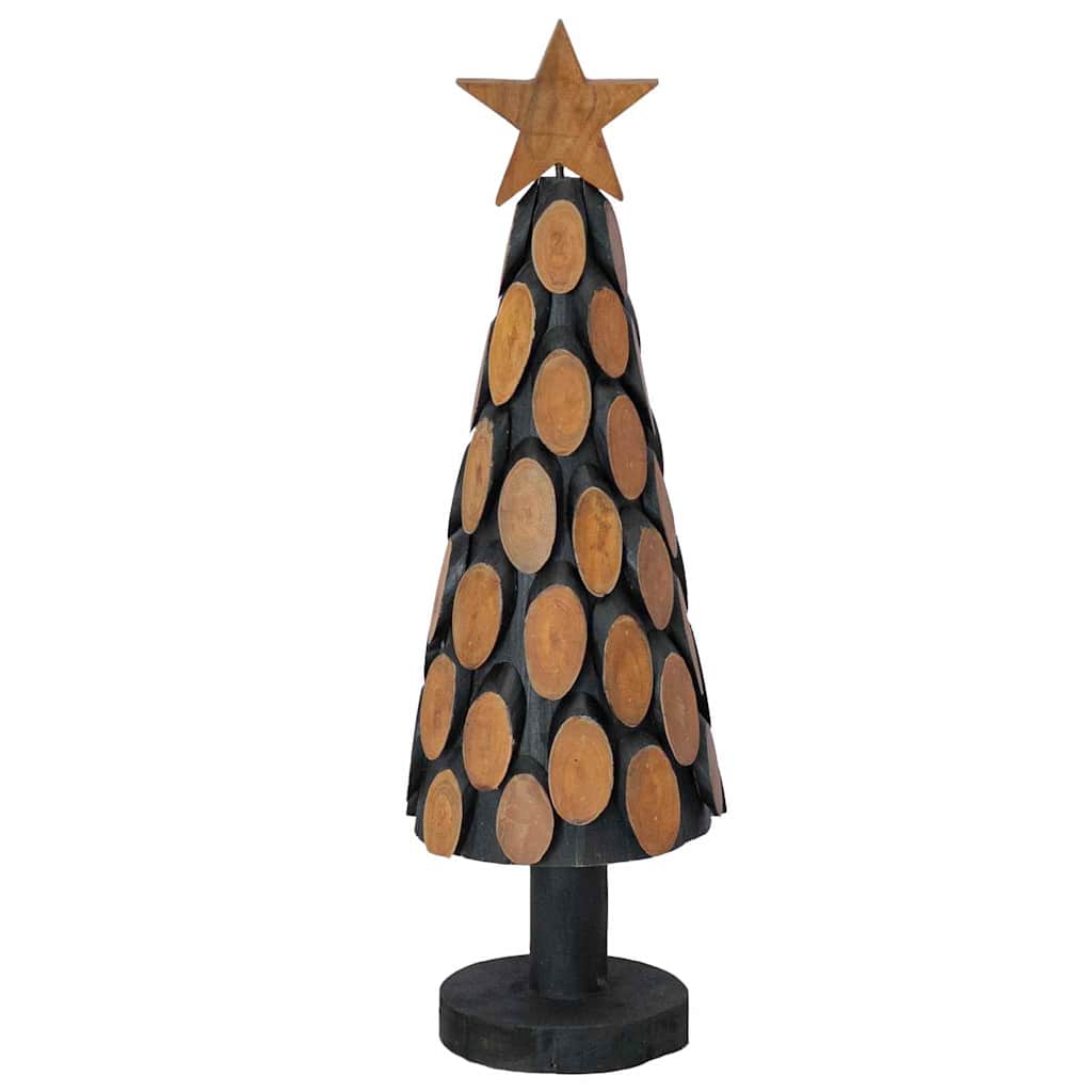 Juletre med stativ Brun 61 cm Heltre teak