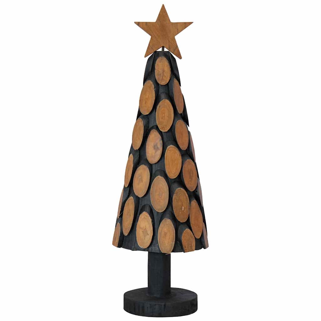 Juletre med stativ Brun 60 cm Heltre teak