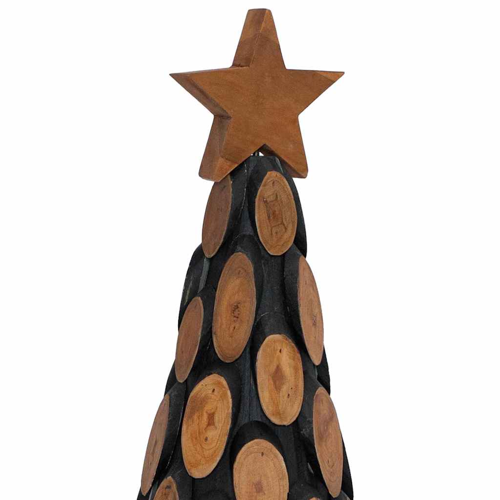 Juletre med stativ Brun 90 cm Heltre teak