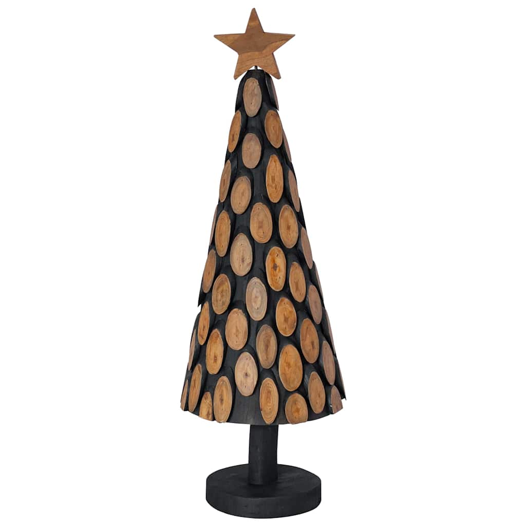 Juletre med stativ Brun 90 cm Heltre teak